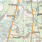 Garmin South Carolina Atlas & Gazetteer Page 54 digital map