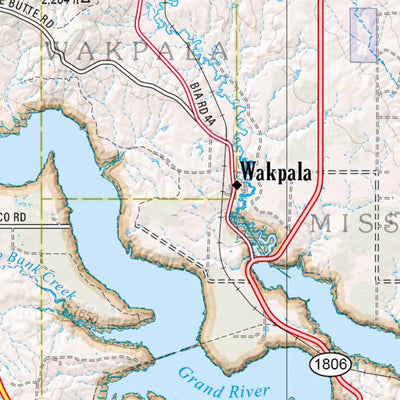 South Dakota Atlas & Gazetteer Page 17 Preview 2
