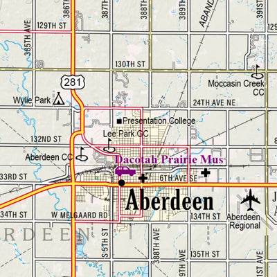 South Dakota Atlas & Gazetteer Page 20 Preview 3