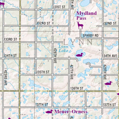 South Dakota Atlas & Gazetteer Page 21 Preview 3