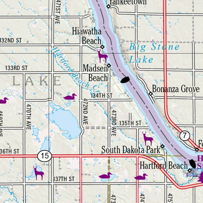 South Dakota Atlas & Gazetteer Page 23 Preview 3