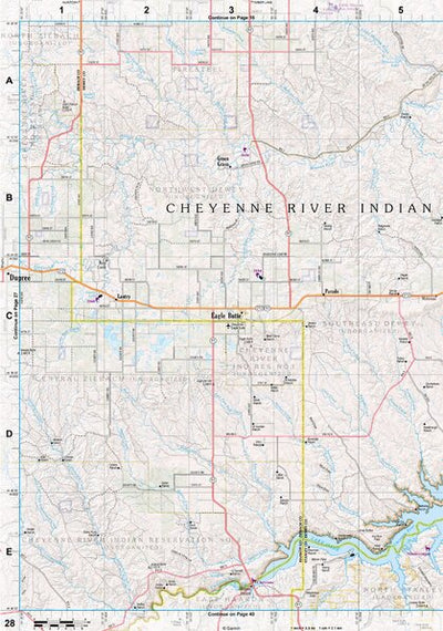 South Dakota Atlas & Gazetteer Page 28 Preview 1