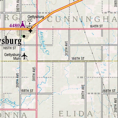 South Dakota Atlas & Gazetteer Page 30 Preview 2