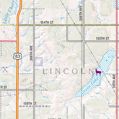 South Dakota Atlas & Gazetteer Page 30 Preview 3