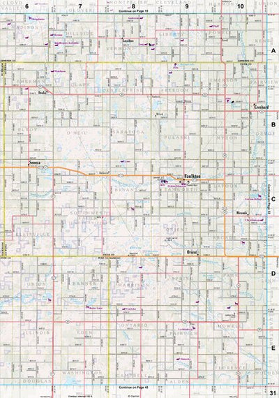 South Dakota Atlas & Gazetteer Page 31 Preview 1