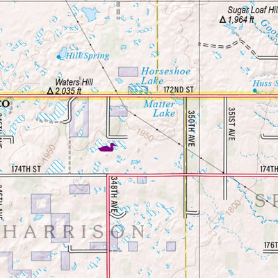 South Dakota Atlas & Gazetteer Page 31 Preview 3