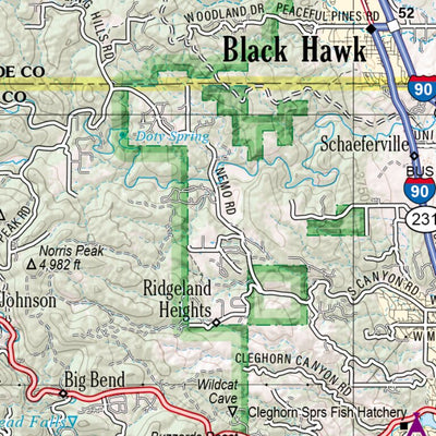 South Dakota Atlas & Gazetteer Page 37 Preview 3