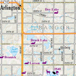 South Dakota Atlas & Gazetteer Page 46 Preview 3