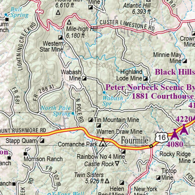 South Dakota Atlas & Gazetteer Page 48 Preview 3