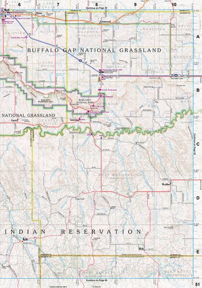 South Dakota Atlas & Gazetteer Page 51 Preview 1