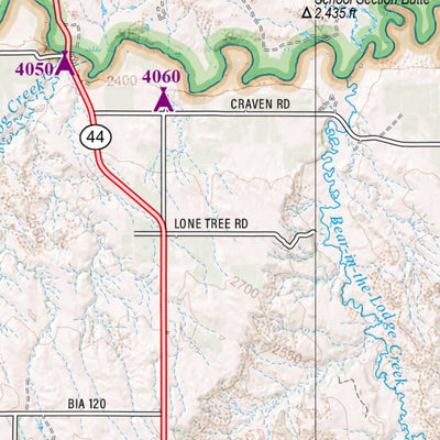 South Dakota Atlas & Gazetteer Page 51 Preview 2