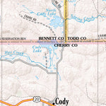 South Dakota Atlas & Gazetteer Page 64 Preview 2