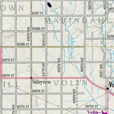South Dakota Atlas & Gazetteer Page 70 Preview 2