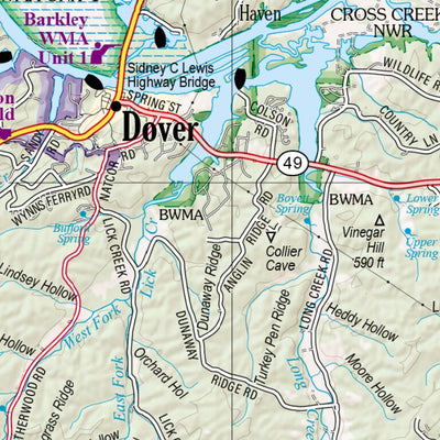 Tennessee Atlas & Gazetteer Page 10 Preview 2