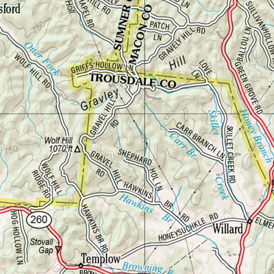 Tennessee Atlas & Gazetteer Page 14 Preview 2