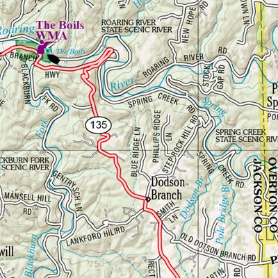 Tennessee Atlas & Gazetteer Page 16 Preview 3