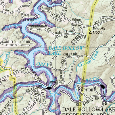 Tennessee Atlas & Gazetteer Page 17 Preview 3