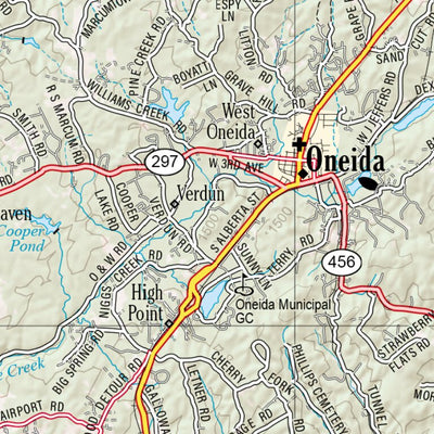 Tennessee Atlas & Gazetteer Page 18 Preview 3