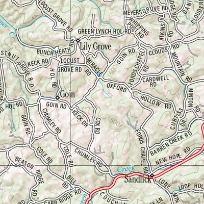 Tennessee Atlas & Gazetteer Page 20 Preview 3