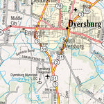 Tennessee Atlas & Gazetteer Page 27 Preview 2