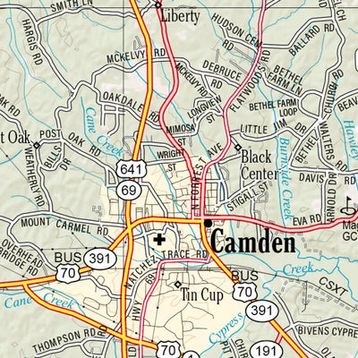 Tennessee Atlas & Gazetteer Page 30 Preview 3