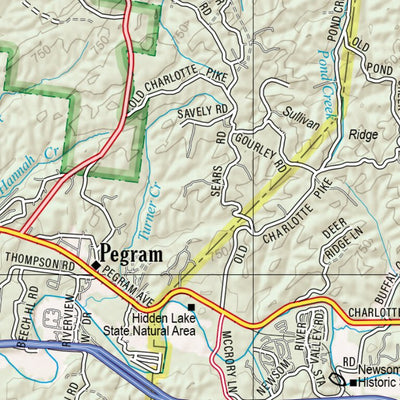 Tennessee Atlas & Gazetteer Page 33 Preview 3