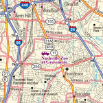 Tennessee Atlas & Gazetteer Page 34 Preview 3