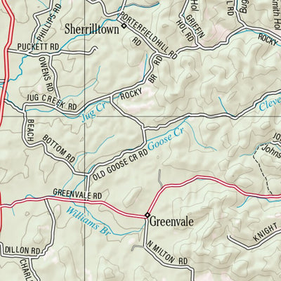 Tennessee Atlas & Gazetteer Page 35 Preview 2