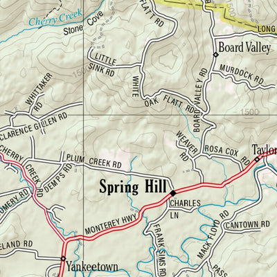 Tennessee Atlas & Gazetteer Page 37 Preview 2