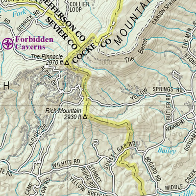 Tennessee Atlas & Gazetteer Page 42 Preview 3