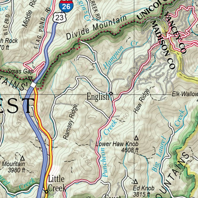 Tennessee Atlas & Gazetteer Page 44 Preview 3