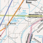 Tennessee Atlas & Gazetteer Page 46 Preview 3