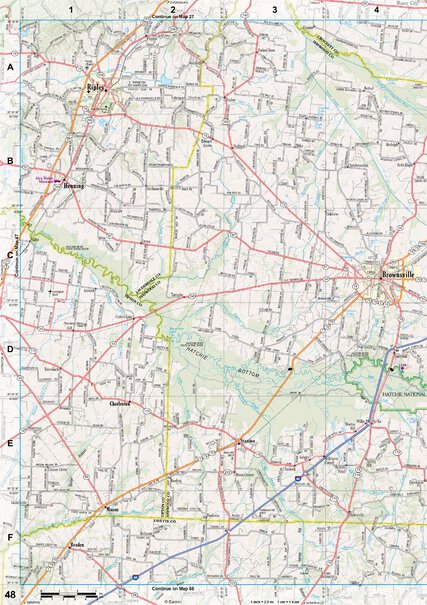 Tennessee Atlas & Gazetteer Page 48 Preview 1