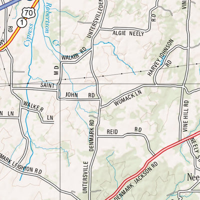 Tennessee Atlas & Gazetteer Page 49 Preview 2