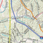 Tennessee Atlas & Gazetteer Page 56 Preview 2