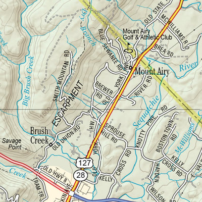 Tennessee Atlas & Gazetteer Page 58 Preview 3