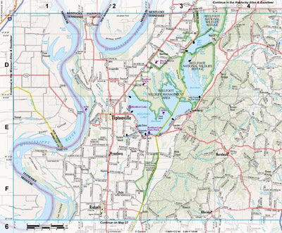 Tennessee Atlas & Gazetteer Page 60 Preview 1
