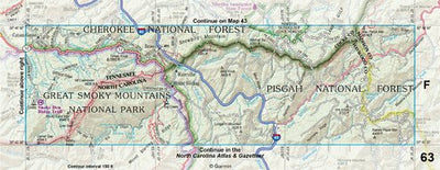 Tennessee Atlas & Gazetteer Page 63 Preview 1