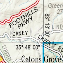 Tennessee Atlas & Gazetteer Page 63 Preview 3