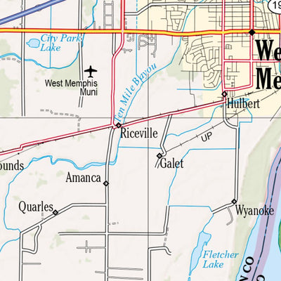 Tennessee Atlas & Gazetteer Page 65 Preview 2