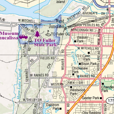 Tennessee Atlas & Gazetteer Page 65 Preview 3