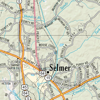 Tennessee Atlas & Gazetteer Page 69 Preview 3