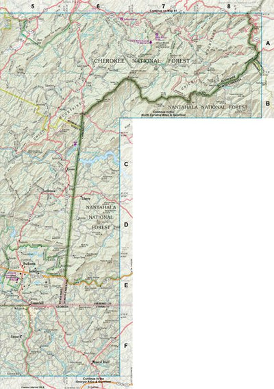 Tennessee Atlas & Gazetteer Page 7 Preview 1