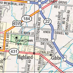 Tennessee Atlas & Gazetteer Page 70 Preview 3