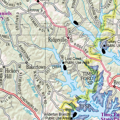 Tennessee Atlas & Gazetteer Page 75 Preview 3