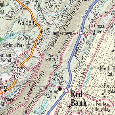 Tennessee Atlas & Gazetteer Page 77 Preview 3