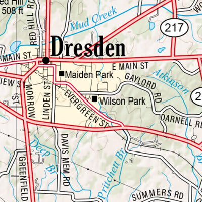 Tennessee Atlas & Gazetteer Page 8 Preview 3