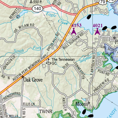 Tennessee Atlas & Gazetteer Page 9 Preview 3