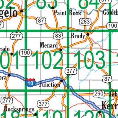 Texas Atlas & Gazetteer Overview Preview 2