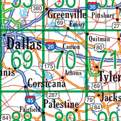 Texas Atlas & Gazetteer Overview Preview 3